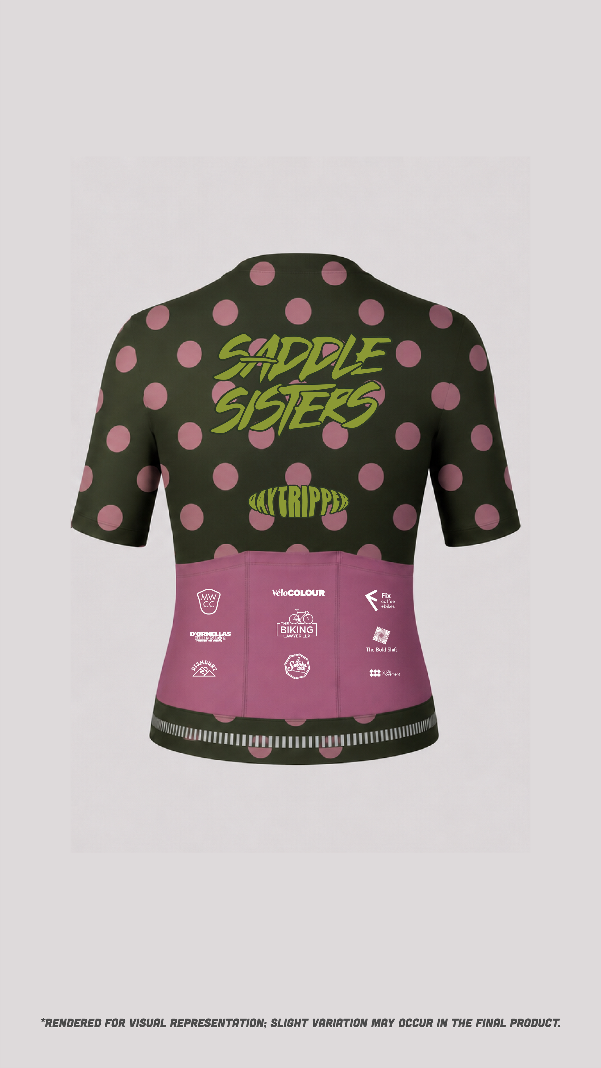 *Pre-Order* SSHP Polka Dot Cropped Short Sleeve Jersey