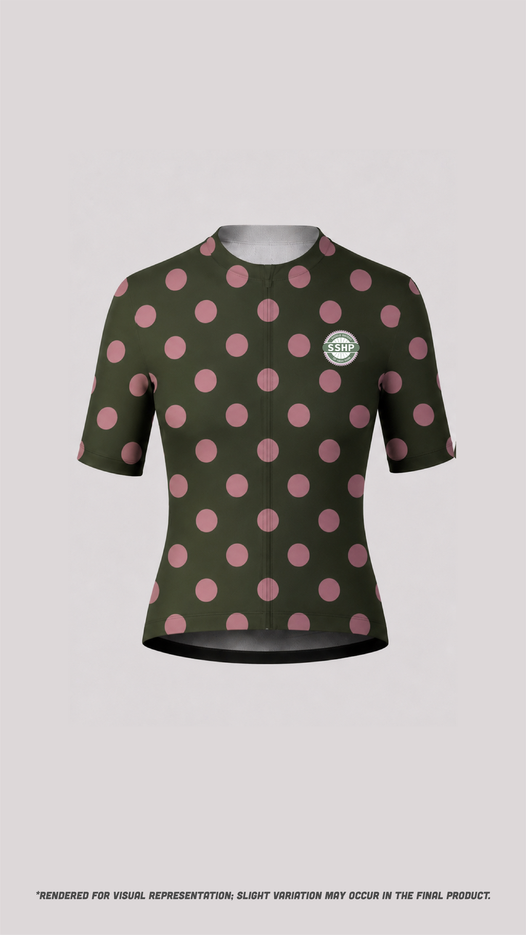 *Pre-Order* SSHP Polka Dot Cropped Short Sleeve Jersey