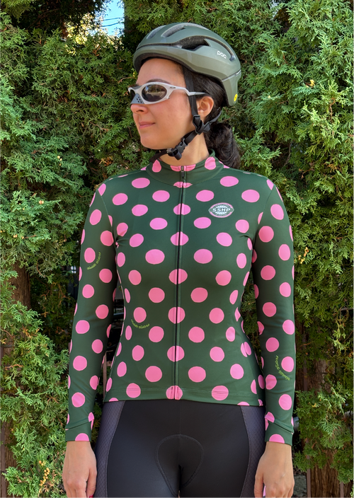 SSHP Polka Dot Long Sleeve Jersey - Pre Order