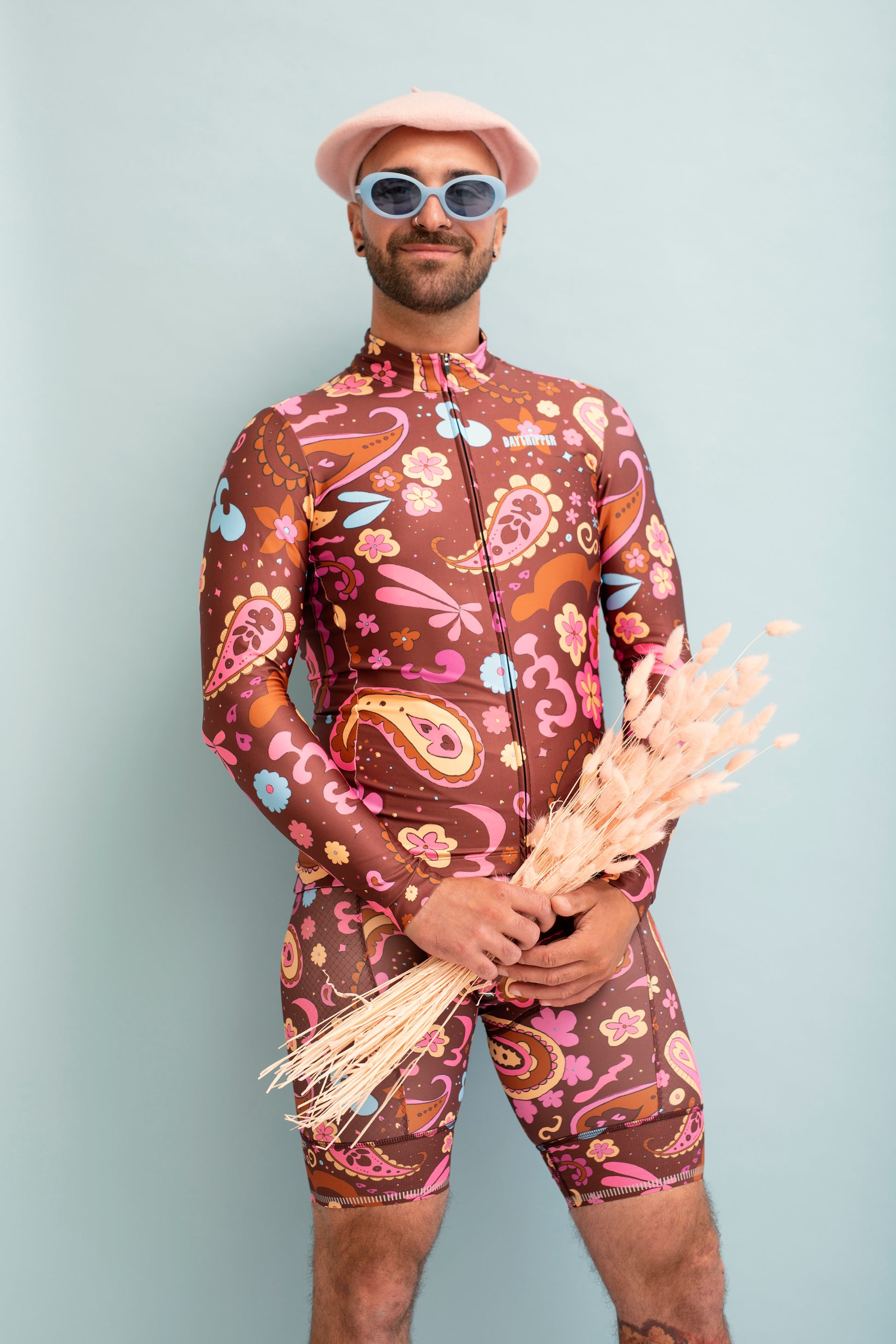 Paisley Paradise - Men's Thermal Jersey